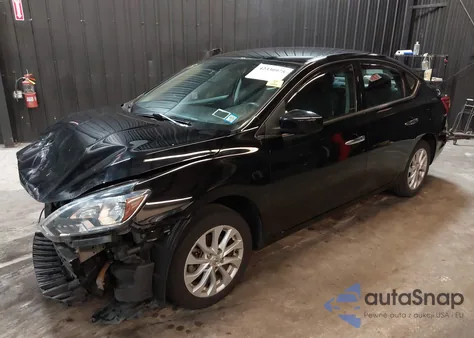 2018 Nissan Sentra Sv z USA, uszkodzony, nr VIN 3N1AB7AP2JL653505